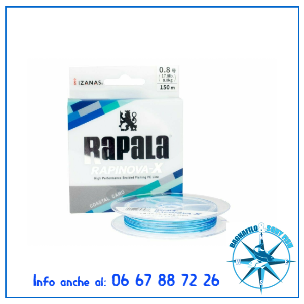 Rapala Rapinova X 150m