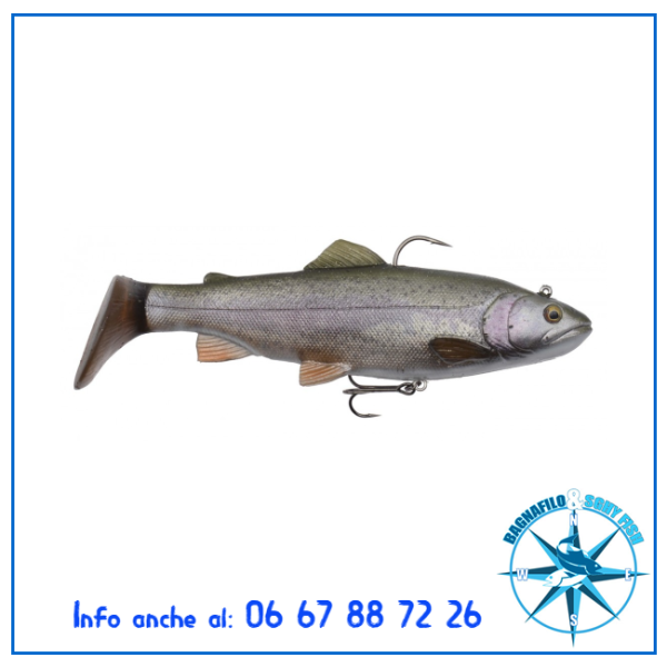 Savage Gear 4D Tout Rattle Shad   17cm 80g Sinking